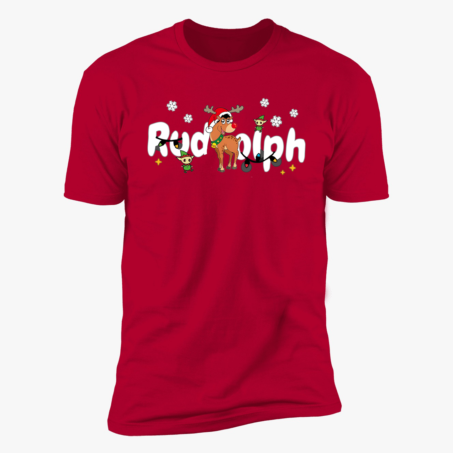 Most Likely To try To Ride Rudolph & Rudolph Red Deluxe Unisex Tees