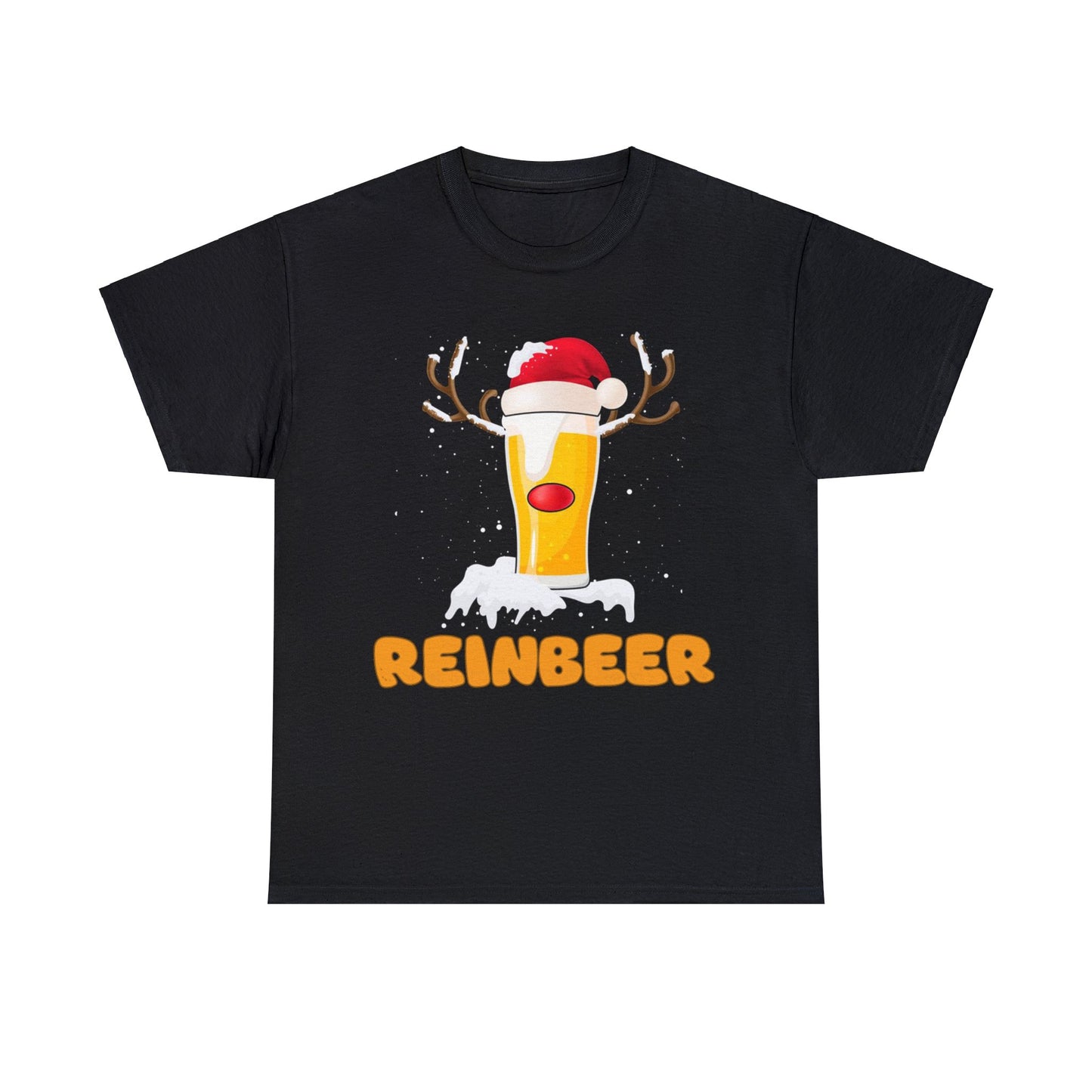 Reinbeer Unisex Black Tee