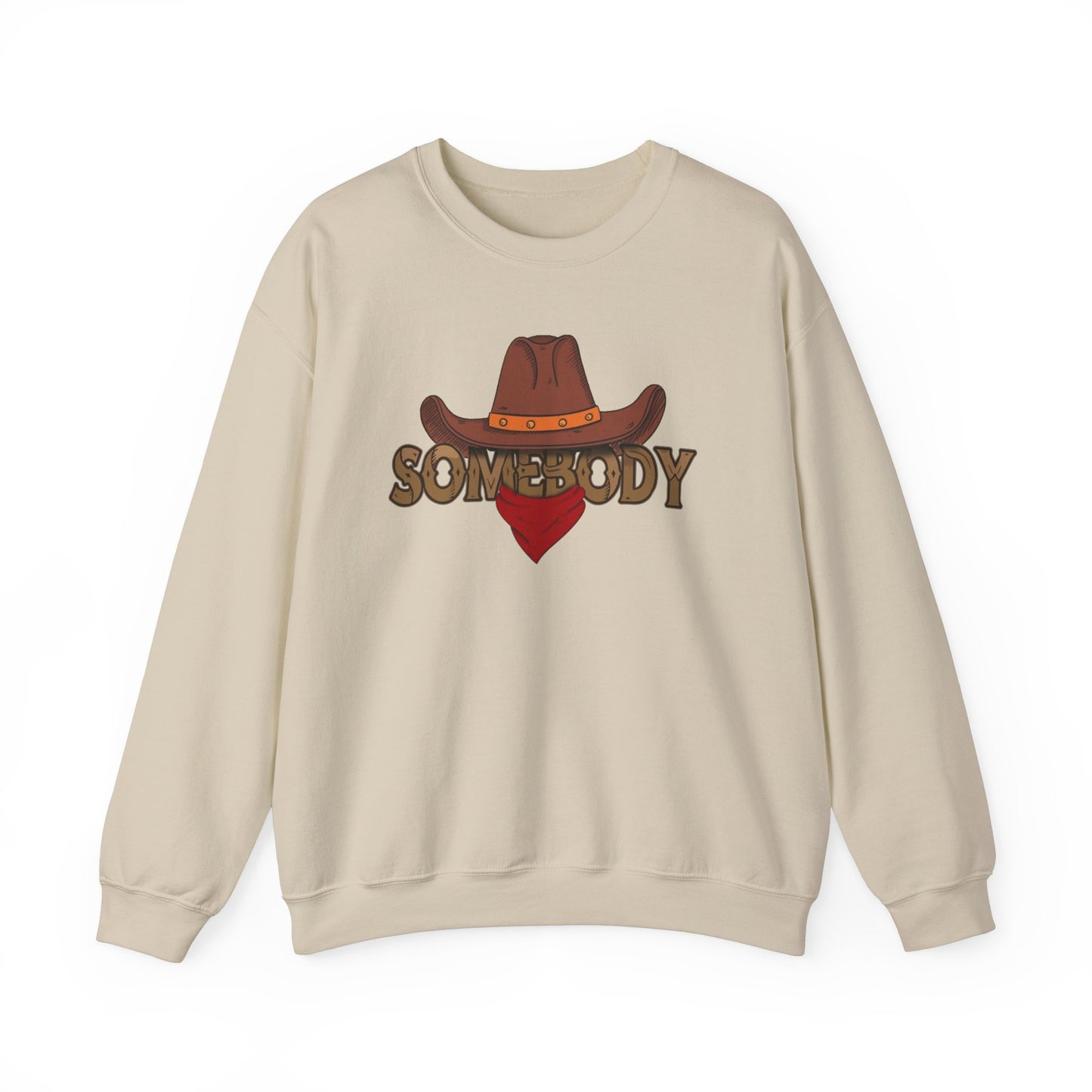 Somebody | Sand Crewneck Sweatshirt