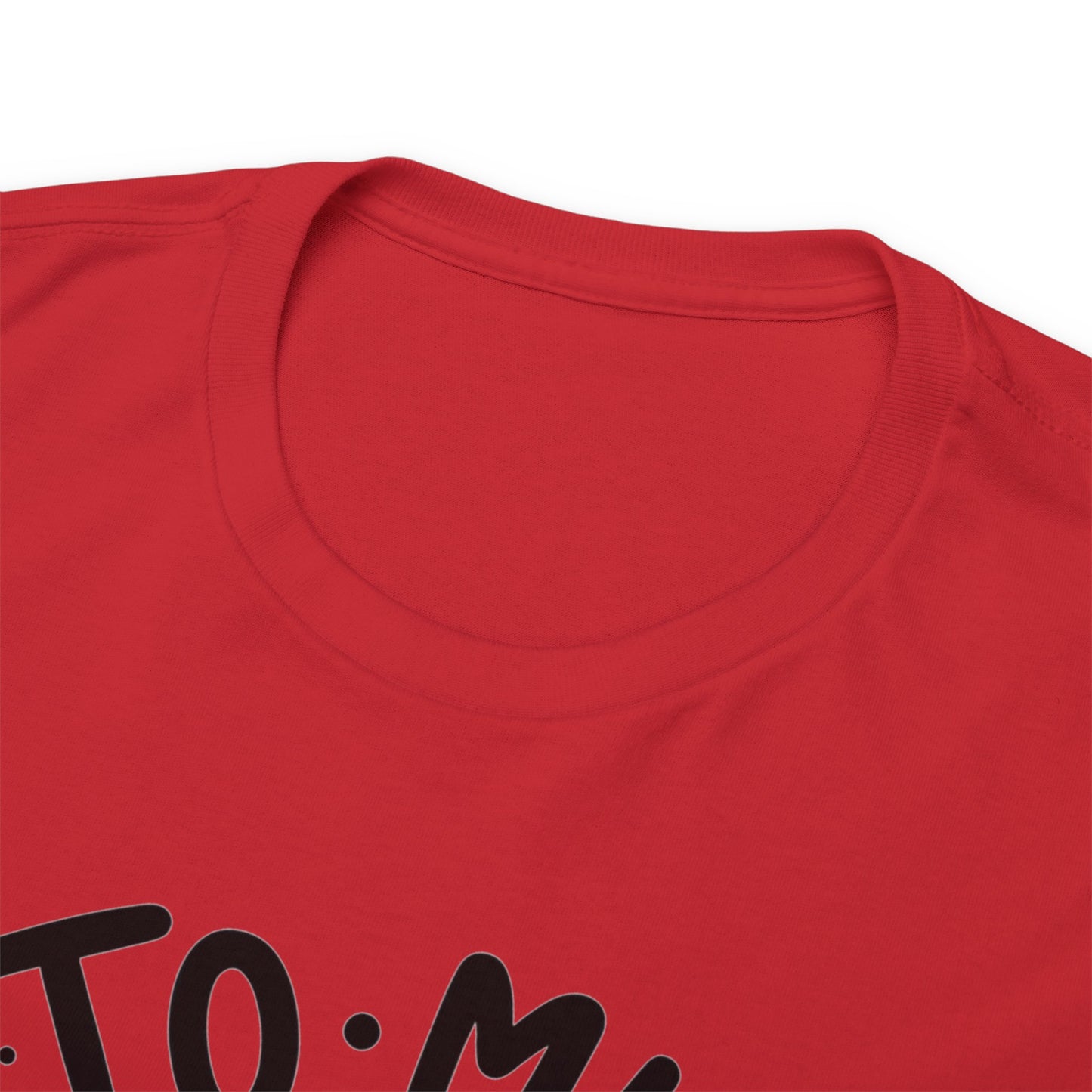 To My Hot Cocoa | Red Unisex Tee