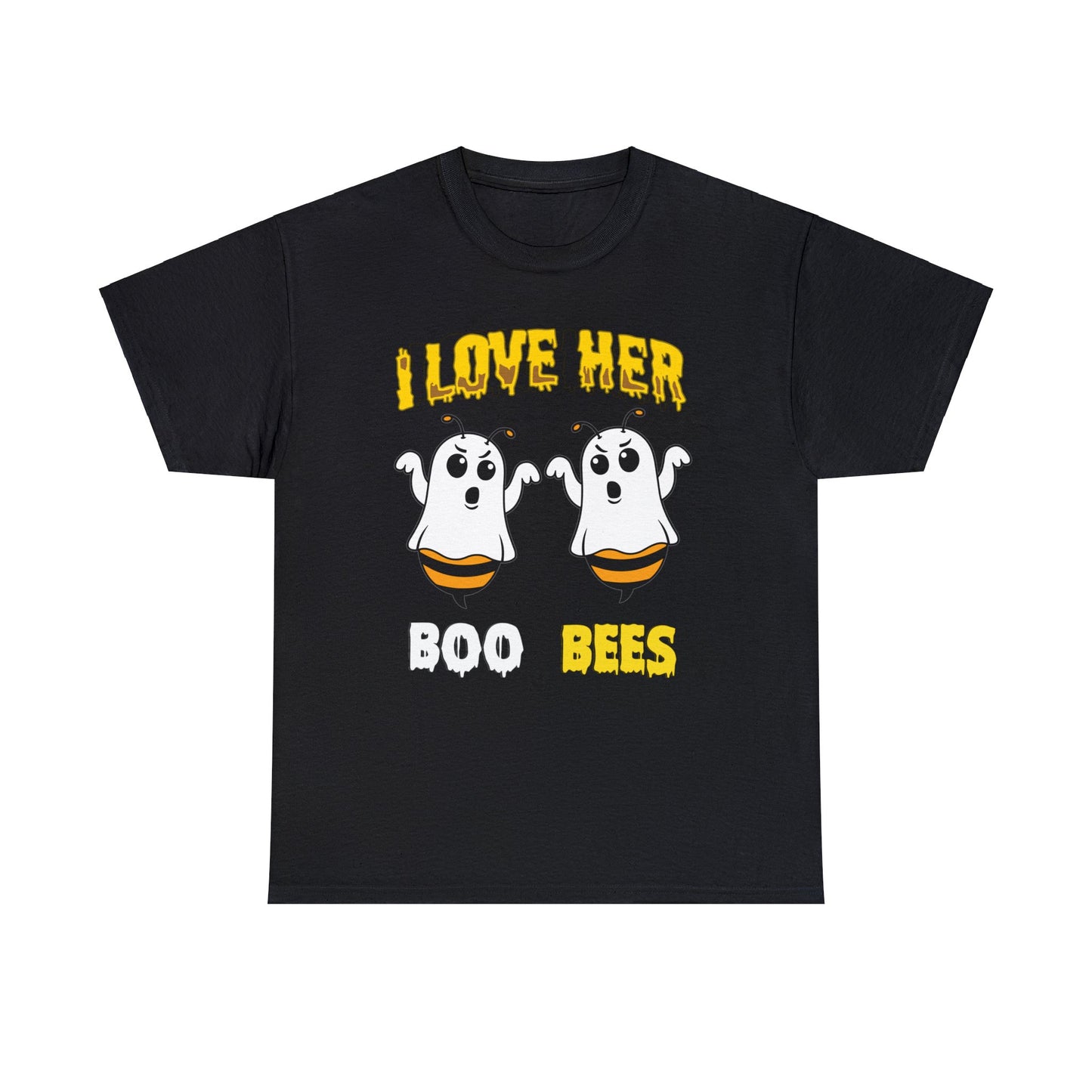 I Love Her Boobies | Deluxe Black Tee