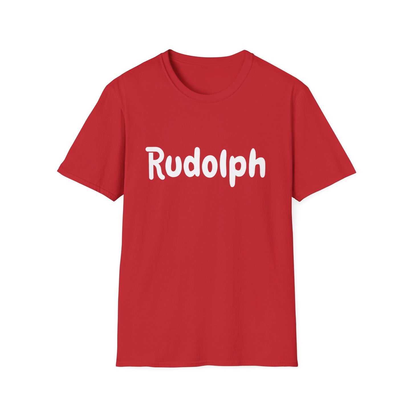 Rudolph |Red Deluxe Tee: