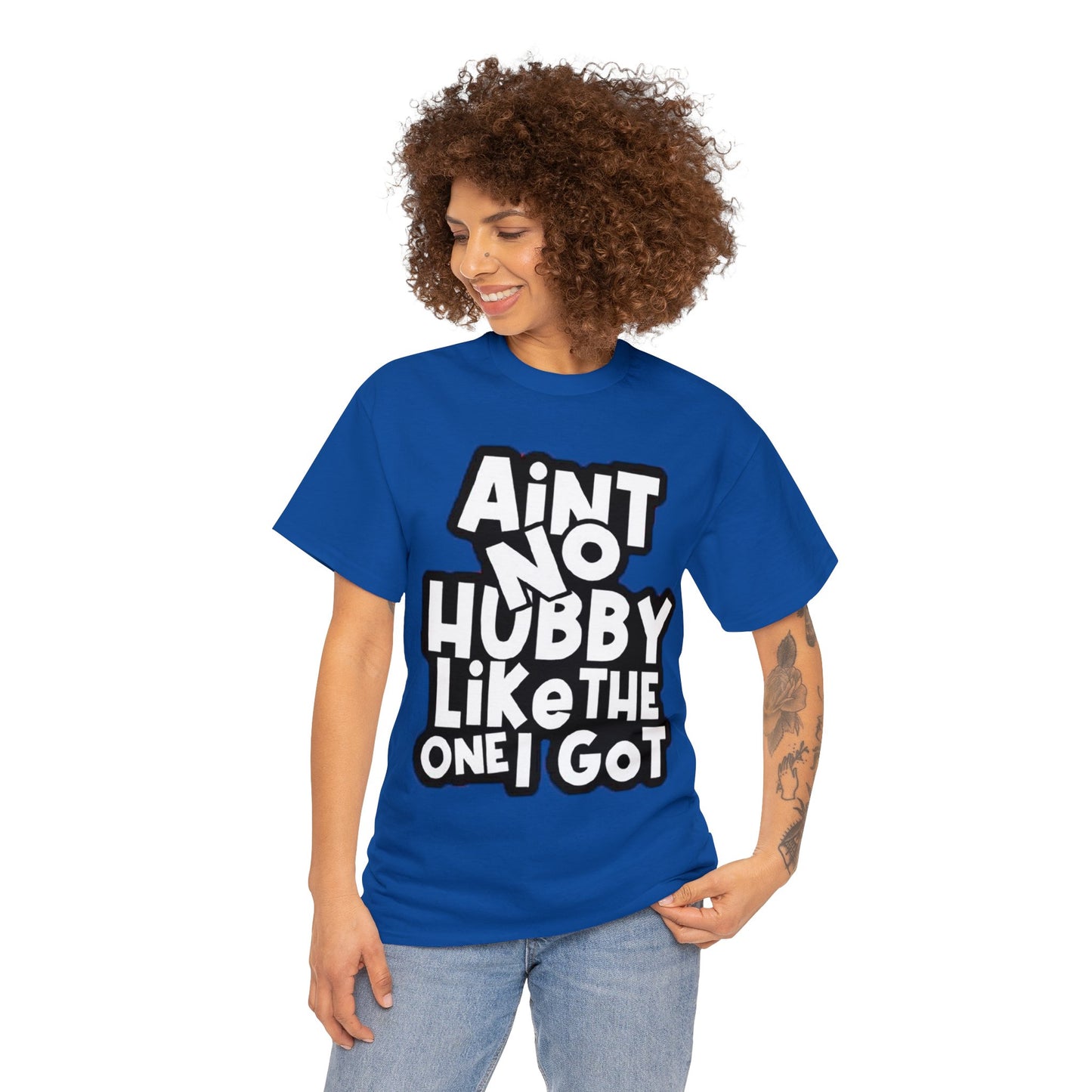 Ain't No Hubby Like The One I Got | Deluxe Royal Blue