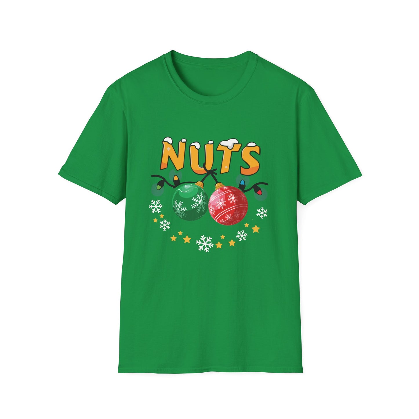 "Nuts" Green Deluxe Tee: