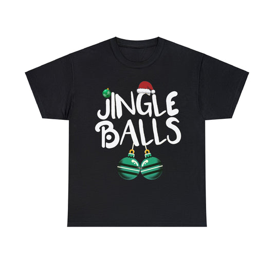 Jingle Balls Unisex | Deluxe Black Tee: