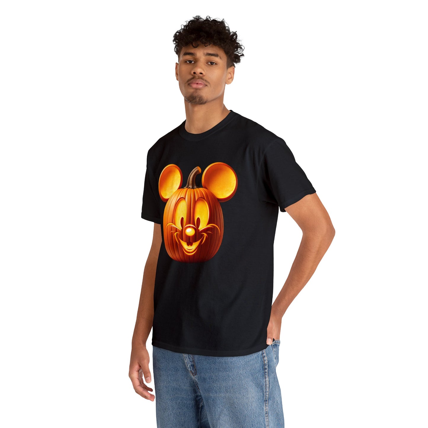 Jack-o'-lantern Deluxe Black Tee