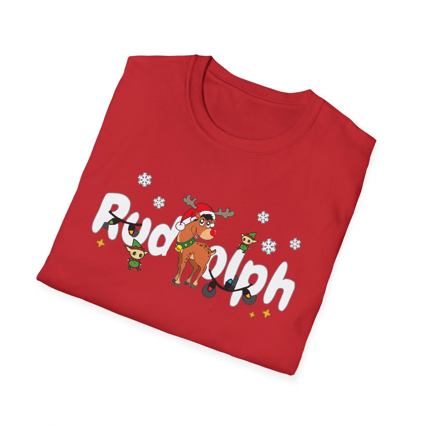 Rudolph Unisex Deluxe Tee (Size):