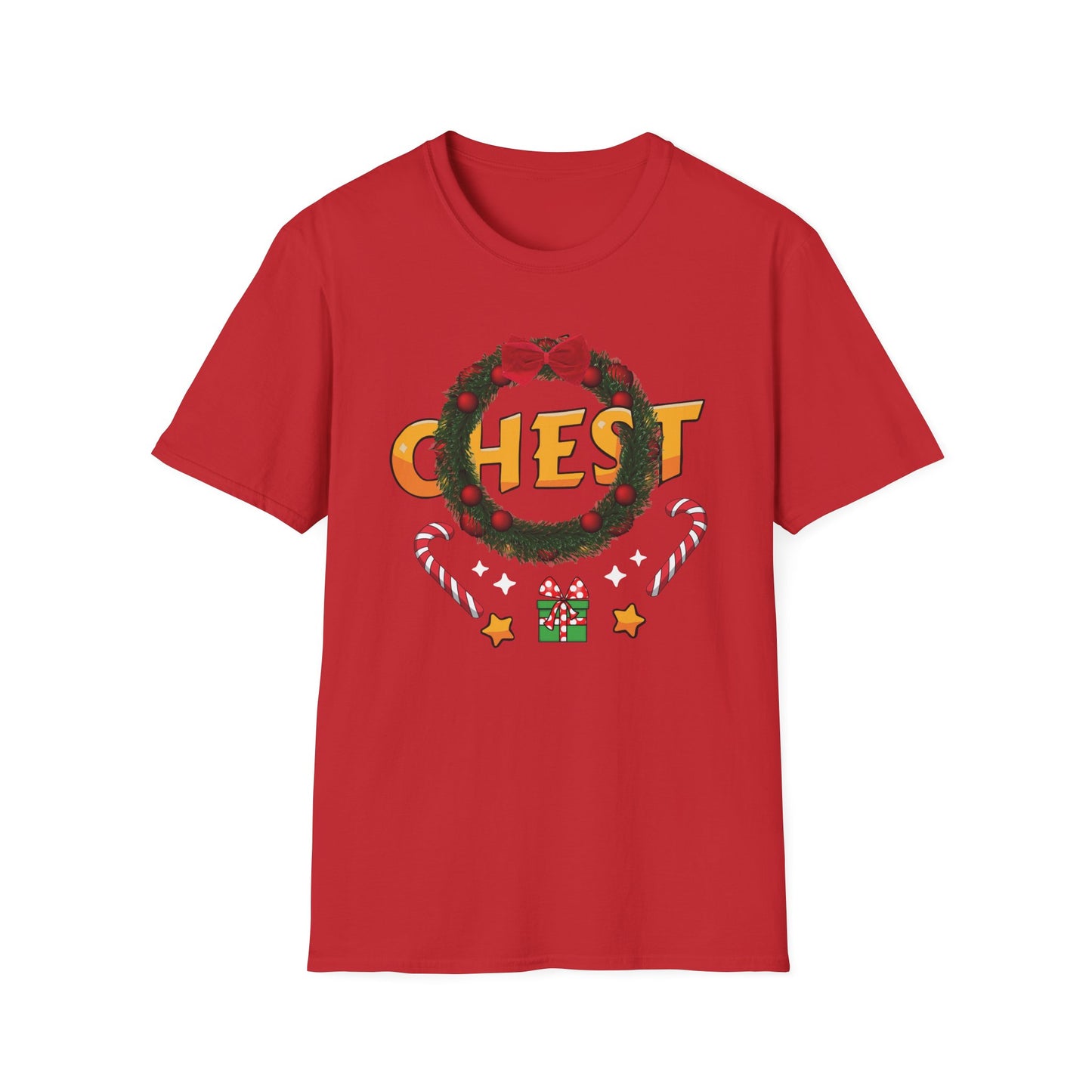 "Chest" Red Deluxe Tee: